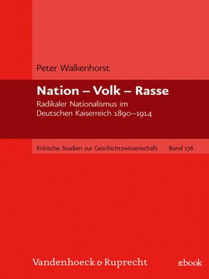 cover image of Nation – Volk – Rasse